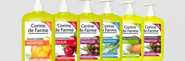 3 échantillons gratuits de produits Corine de Farme