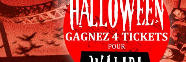 Gagnez 4 tickets pour Walibi Halloween
