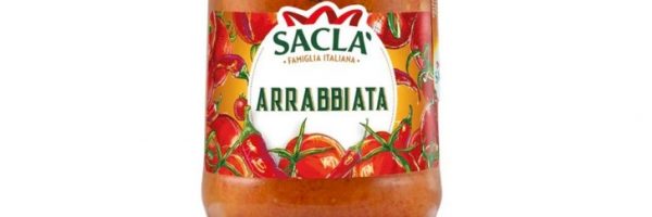 Sauce arrabbiata Sacla 100% remboursée