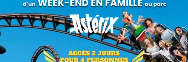 Gagnez un weekend en famille au parc Astérix