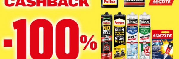 Pattex, Rubson ou Loctite 100% remboursé